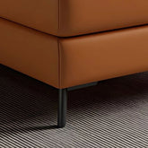 Tan leather ottoman images showing living room ottoman and ottoman bench shape